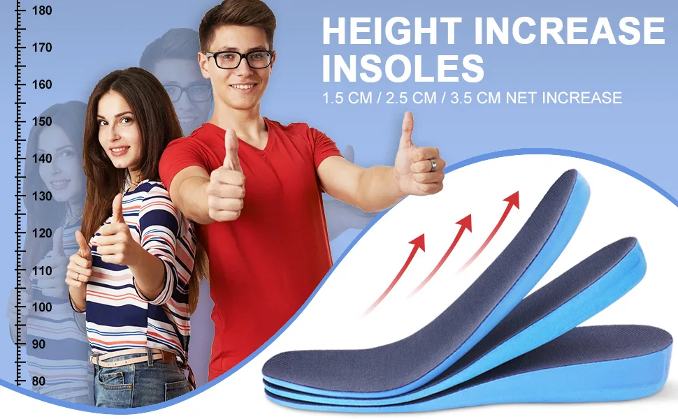 Height-Increasing Insoles